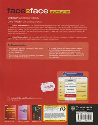 Face2face. Elementary. Workbook. With answers. Con espansione online - Chris Redston, Gillie Cunningham - Libro Cambridge 2012 | Libraccio.it