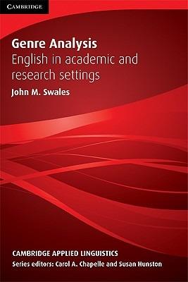 Genre Analysis - John Swales - Libro Cambridge University Press, Cambridge Applied Linguistics | Libraccio.it