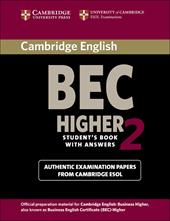 Cambridge English Business Certificate. Higher 2 Student's Book with answers