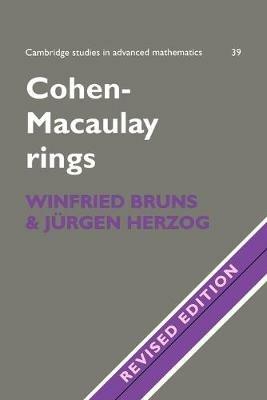 Cohen-Macaulay Rings - Winfried Bruns, H. Jürgen Herzog - Libro Cambridge University Press, Cambridge Studies in Advanced Mathematics | Libraccio.it