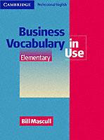 BUSINESS VOCABULARY IN USE. ELEMENTARY