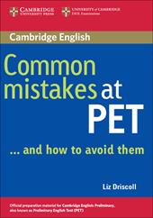 Common mistakes at PET... and how to avoid them.