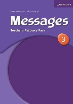 Messages. Level 3 Teacher's Resource Pack - Diana Goodey, Noel Goodey - Libro Cambridge 2007 | Libraccio.it