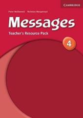 Messages. Level 4 Teacher's Resource Pack