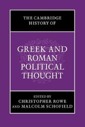 The Cambridge History of Greek and Roman Political Thought