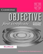 Objective first certificate. Workbook.