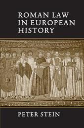 Roman Law in European History