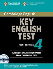 Cambridge KEY English Test. Examination papers from Cambridge ESOL. Self-study Pack (Student's Book with answers)