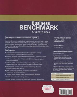 Business benchmark. Pre-intermediate to intermediate. Con espansione online - Guy Brook-Hart, Norman Whitby, CAMBRIDGE ESOL - Libro Cambridge 2006 | Libraccio.it