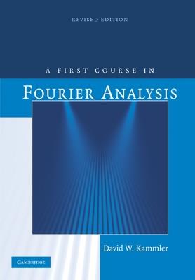 A First Course in Fourier Analysis - David W. Kammler - Libro Cambridge University Press | Libraccio.it