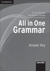 All in one. Grammar. Answer key.