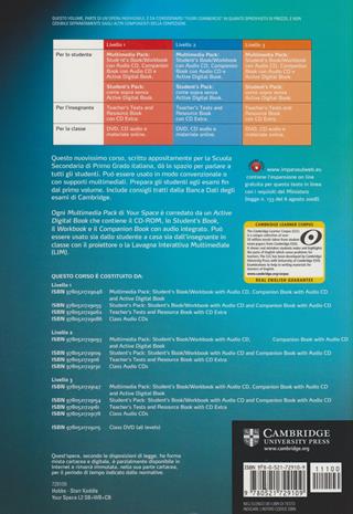 Your space. Student's book-Workbook. Per la Scuola media. Con CD Audio. Vol. 2 - Martyn Hobbs, Julia Keddle Starr - Libro Cambridge 2011 | Libraccio.it