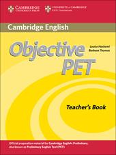 Objective PET. Teacher's Book