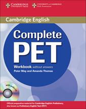 Complete Pet. Workbook. Per le Scuole superiori. Con CD Audio