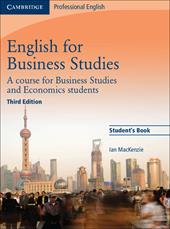English for business studies. Student's book. Per le Scuole