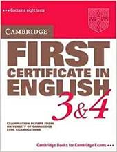 CAMBRIDGE FIRST CERTIFICATE IN ENGLISH 3+4 COMBINED