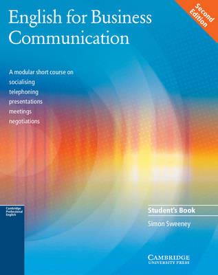 English for business communication. Student's book. Con espansione online - Simon Sweeney - Libro Cambridge 2003 | Libraccio.it