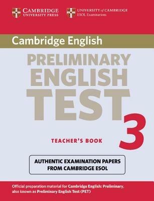 Cambridge English Preliminary. Examination papers from Cambridge ESOL. Teacher's Book  - Libro Cambridge 2003 | Libraccio.it