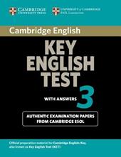 Cambridge key English test. With answers.