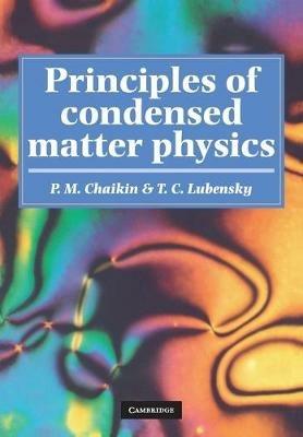 Principles of Condensed Matter Physics - P. M. Chaikin, T. C. Lubensky - Libro Cambridge University Press | Libraccio.it