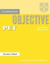 Objective PET. Teacher's Book.