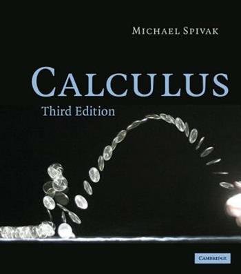 Calculus - Michael Spivak - Libro Cambridge University Press | Libraccio.it
