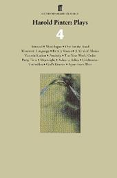 Harold Pinter: Plays 4