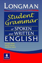 Longman student grammar of spoken and written English.