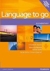 Language to go elementary. Student's book-Phrasebook.