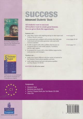 Success. Advanced. Student's book. Per le Scuole superiori  - Libro Pearson Longman 2009 | Libraccio.it