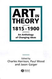 Art in Theory 1815-1900