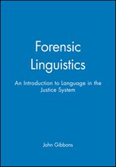 Forensic Linguistics
