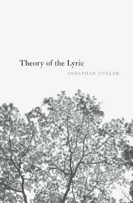 Theory of the Lyric - Jonathan Culler - Libro Harvard University Press | Libraccio.it