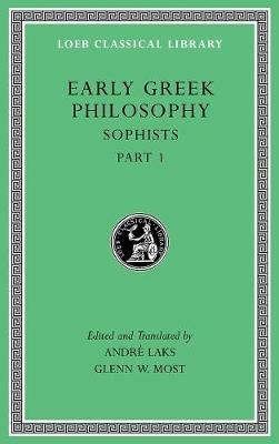 Early Greek Philosophy, Volume VIII  - Libro Harvard University Press, Loeb Classical Library | Libraccio.it