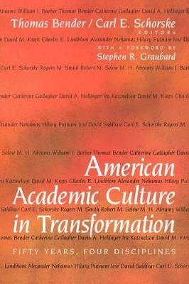 American Academic Culture in Transformation  - Libro Princeton University Press | Libraccio.it