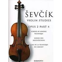 Otakar Sevcik - School of Bowing Technique Opus 2 Part 4 - violino - archetto  - Libro Bosworth 2019 | Libraccio.it