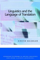 Linguistics and the Language of Translation