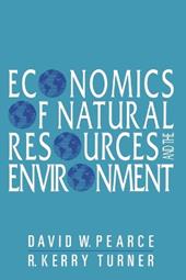 Economics of Natural Resources and the Environment