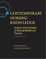 Contemporary Nursing Knowledge - Jacqueline Fawcett, Susan DeSanto-Madeya - Libro F.A. Davis Company | Libraccio.it