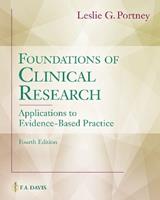 Foundations of Clinical Research - Leslie G. Portney - Libro F.A. Davis Company | Libraccio.it