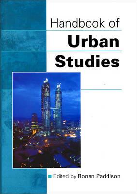 Handbook of Urban Studies  - Libro Sage Publications Ltd | Libraccio.it