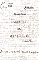 Calculus On Manifolds - Michael Spivak - Libro Taylor & Francis Inc | Libraccio.it