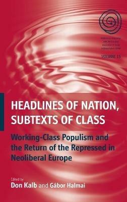 Headlines of Nation, Subtexts of Class  - Libro Berghahn Books, EASA Series | Libraccio.it