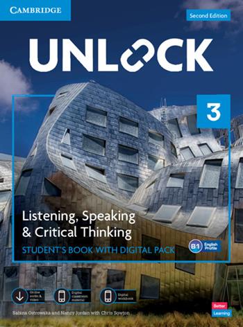 Unlock. Level 3. Listening, speaking & critical thinking. Student's book. Per le Scuole superiori. Con Video  - Libro Cambridge 2021 | Libraccio.it