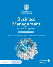 Business and management for the IB Diploma. Coursebook. Con espansione online