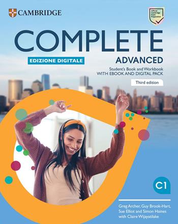 Complete advanced. Student's Book without Answers-Workbook. With answers. Con e-book - Guy Brook-Hart - Libro Cambridge 2023 | Libraccio.it