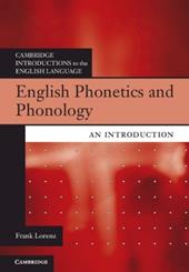 English Phonetics and Phonology