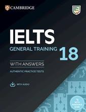 Cambridge English IELTS 18 General Training. Students Book with Answers. Lev. B1-C1. Con Resource Bank