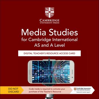 Cambridge International AS & A Level Media Studies. Teacher's Resource Access Card. Per le Scuole superiori. - Ian Marshall, Nicola Naisbett, Tina Stoklosa - Libro Cambridge 2025 | Libraccio.it