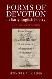 Forms of Devotion in Early English Poetry